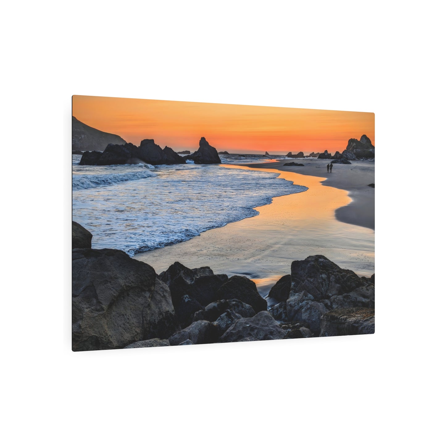 Line of Sight - Metal Coastal Print