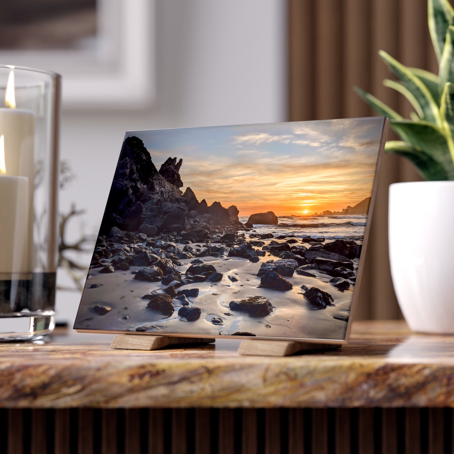 Jurrasic Rock - Ceramic Photo Tile