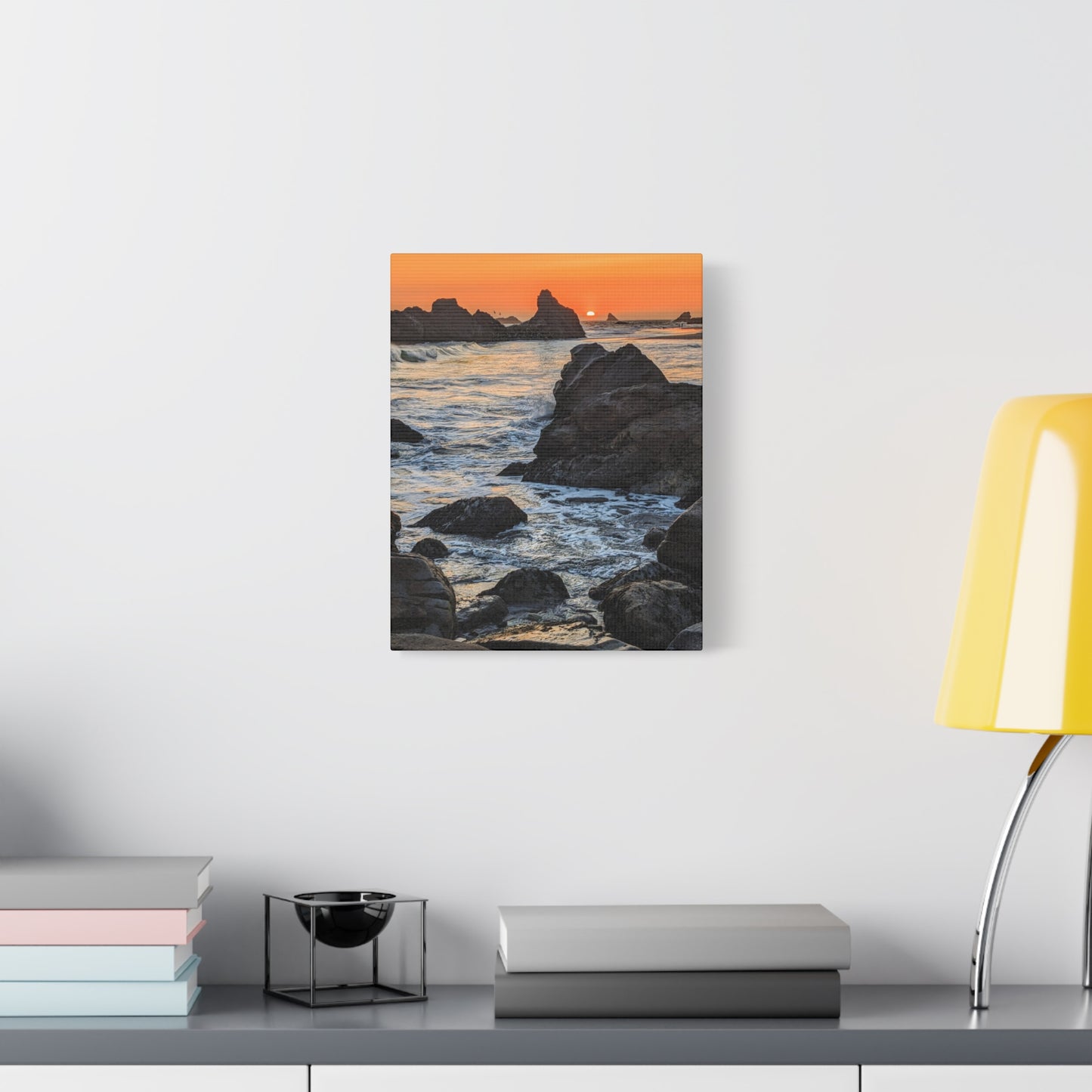 Line of Sight - Vertical Canvas Print