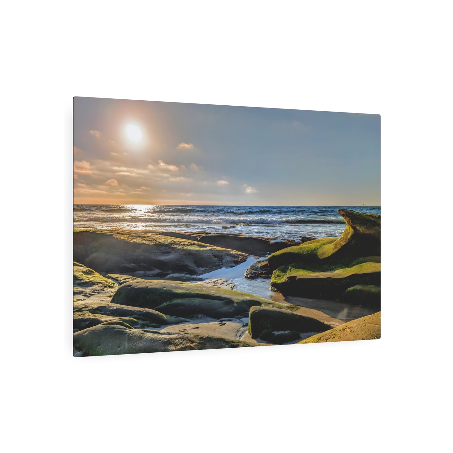 Wave Within Waves - Metal Coastal Print