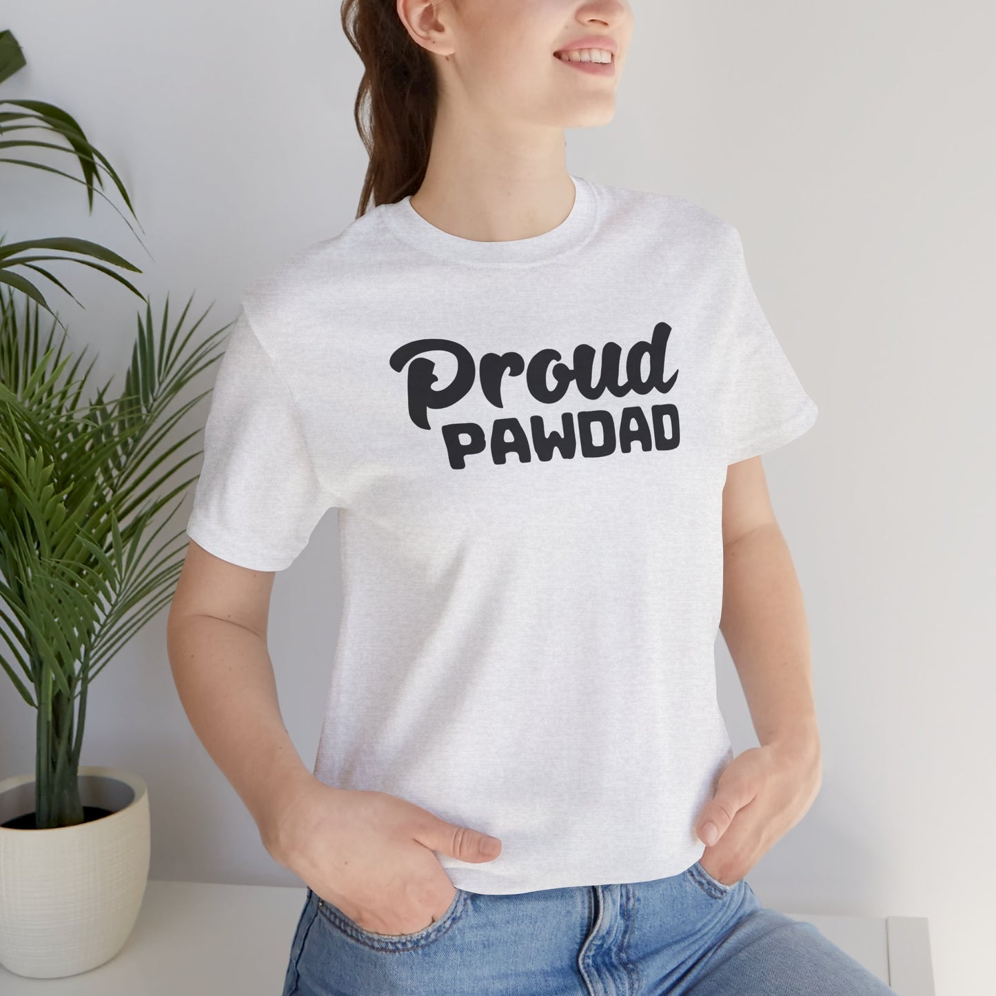 Proud Pawdad - Unisex Premium Jersey T-shirt