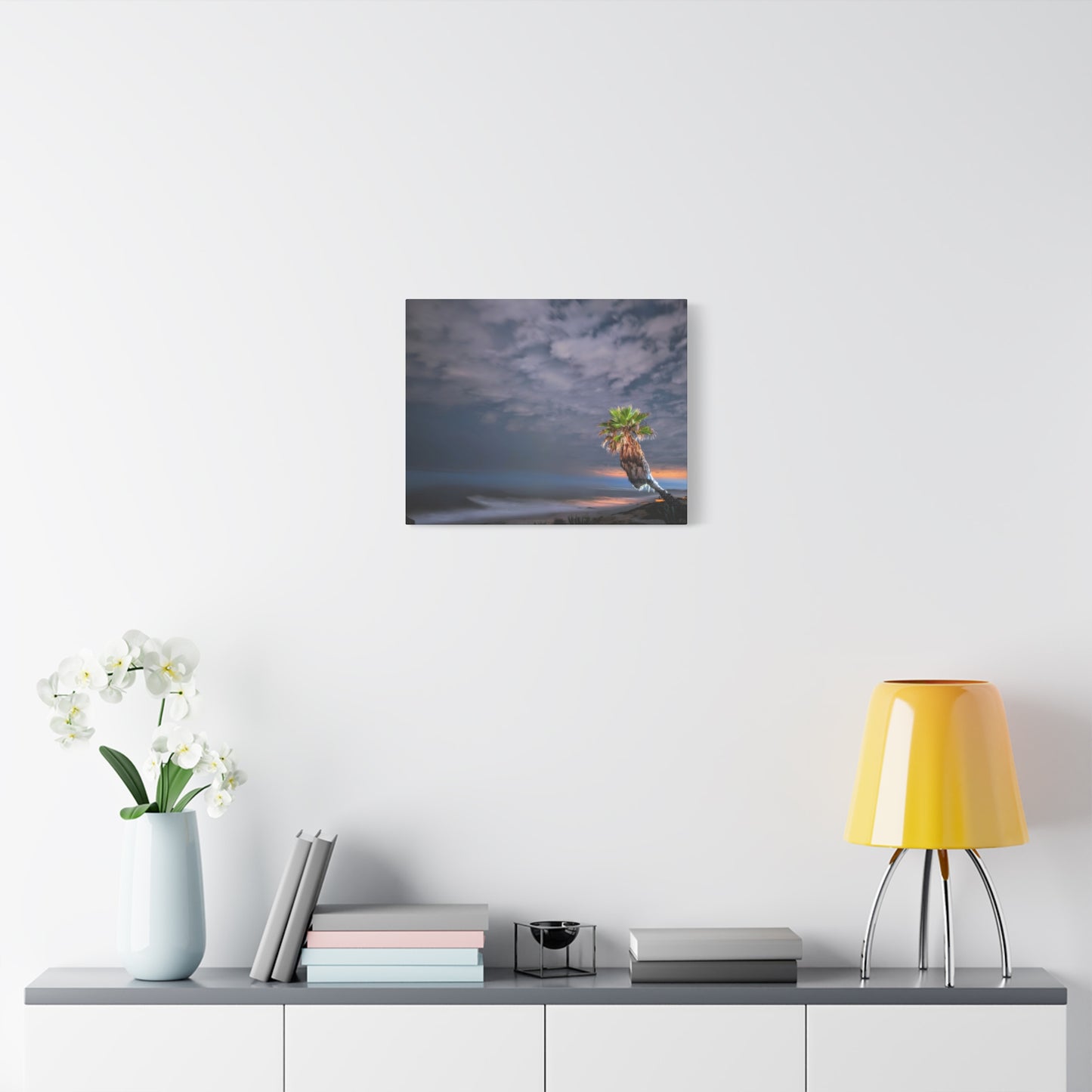 Midnight Palm - Canvas Print