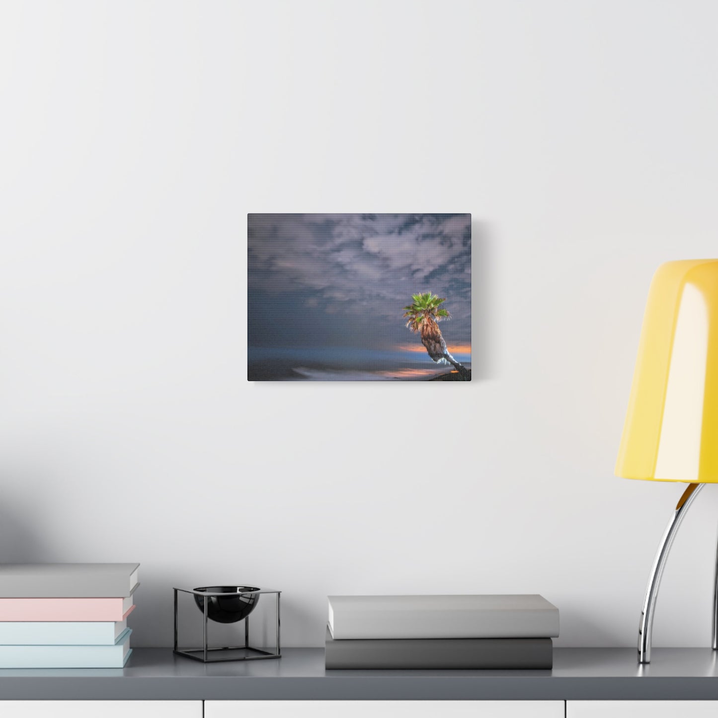 Midnight Palm - Canvas Print