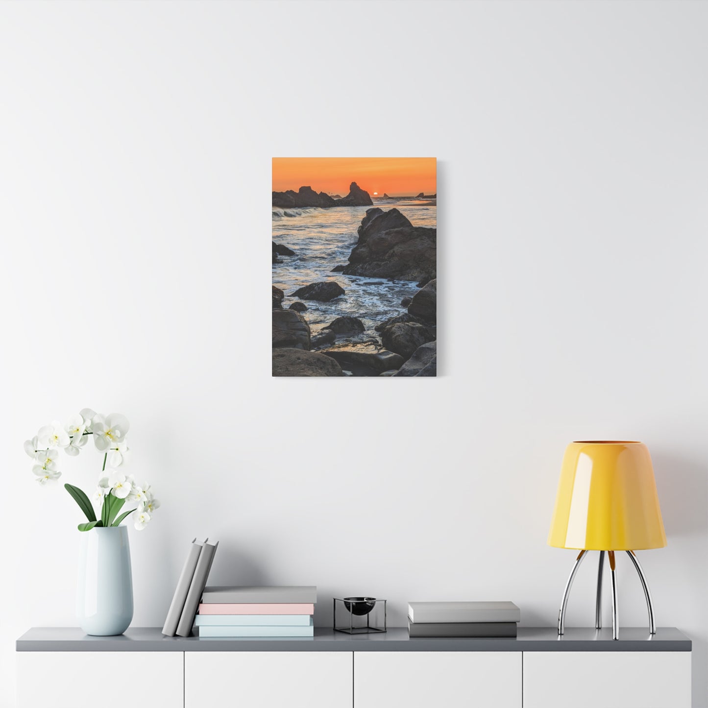 Line of Sight - Canvas Vertical Print