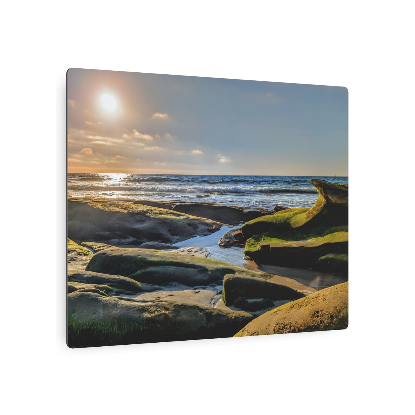 Wave Within Waves - Metal Coastal Print