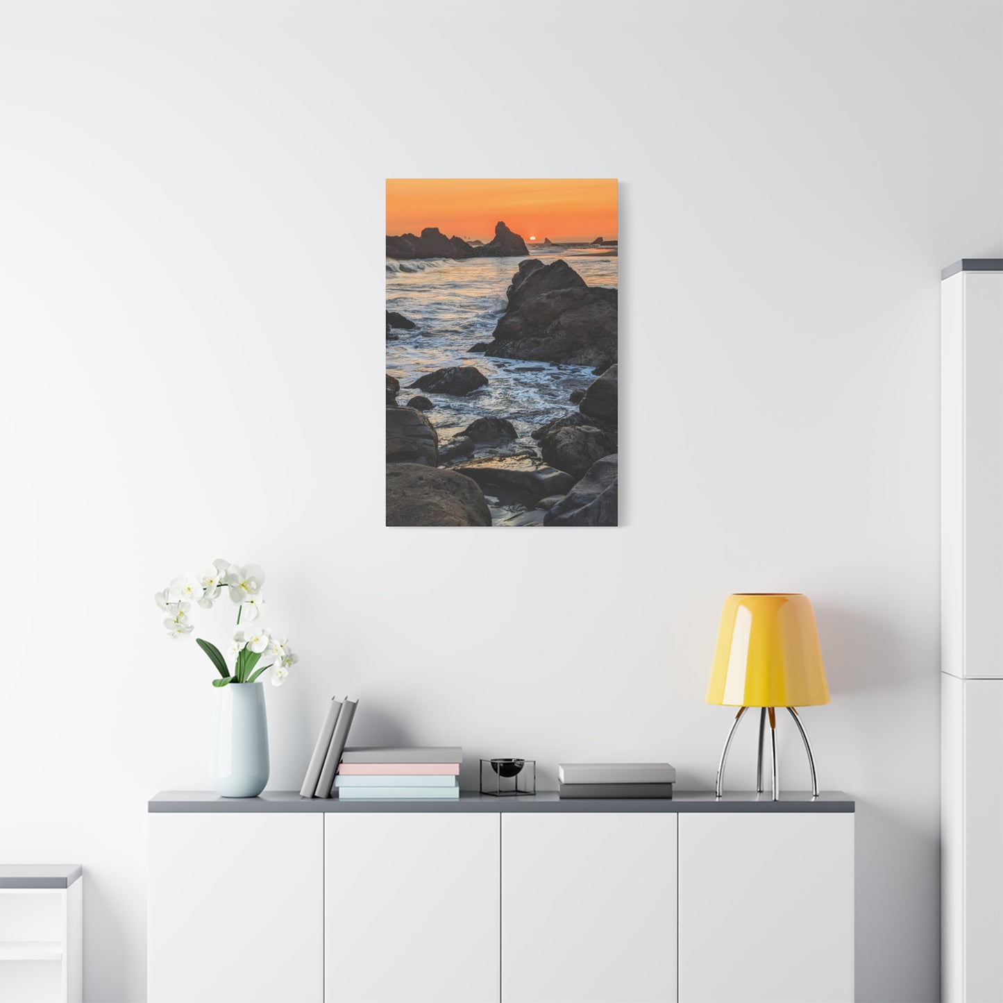 Line of Sight - Canvas Vertical Print