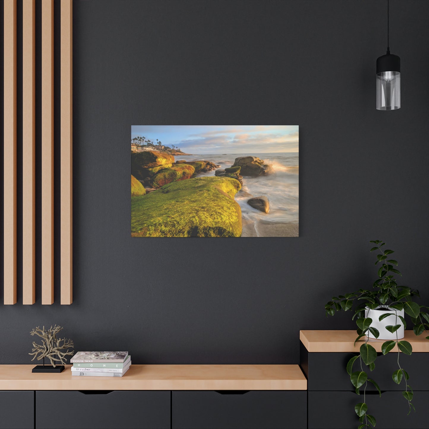 Wind And Sea With You And Me - Canvas Print