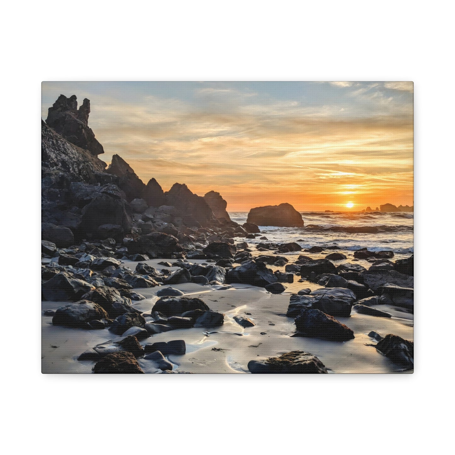 Jurrasic Rock - Canvas Print