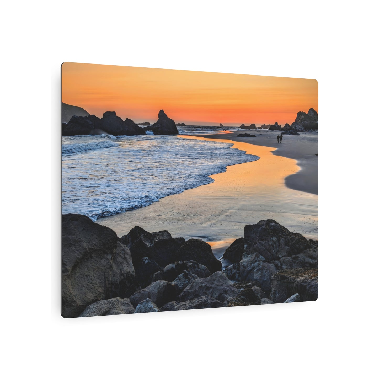Line of Sight - Metal Coastal Print