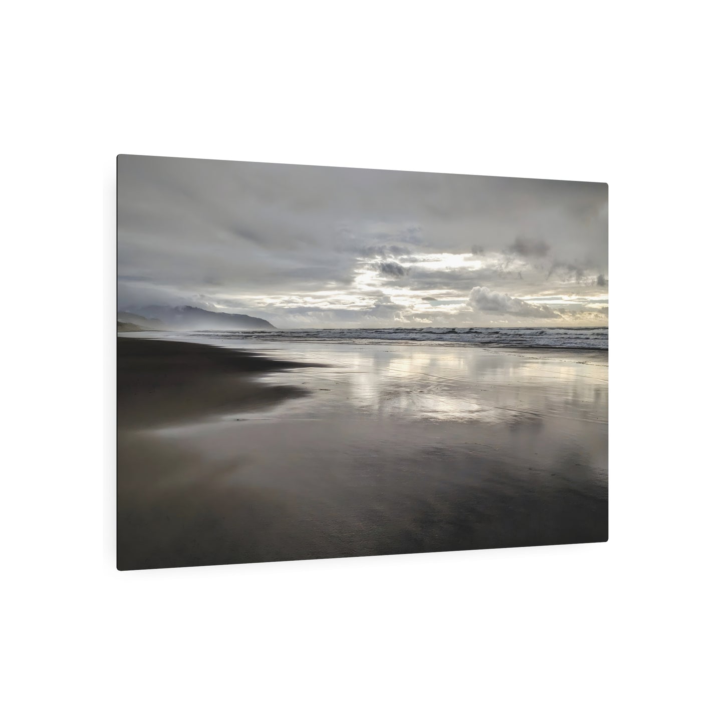 Sand Meets the Sky - Metal Coastal Print