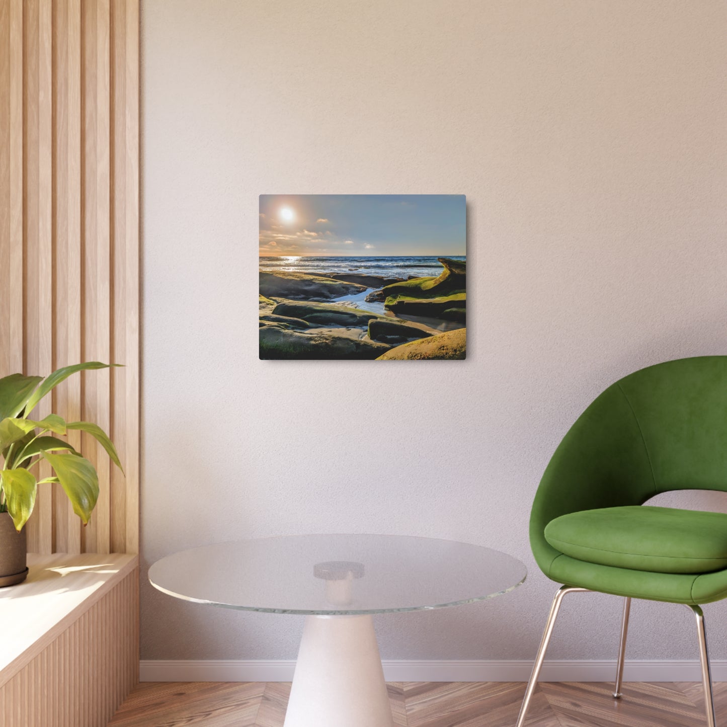 Wave Within Waves - Metal Coastal Print
