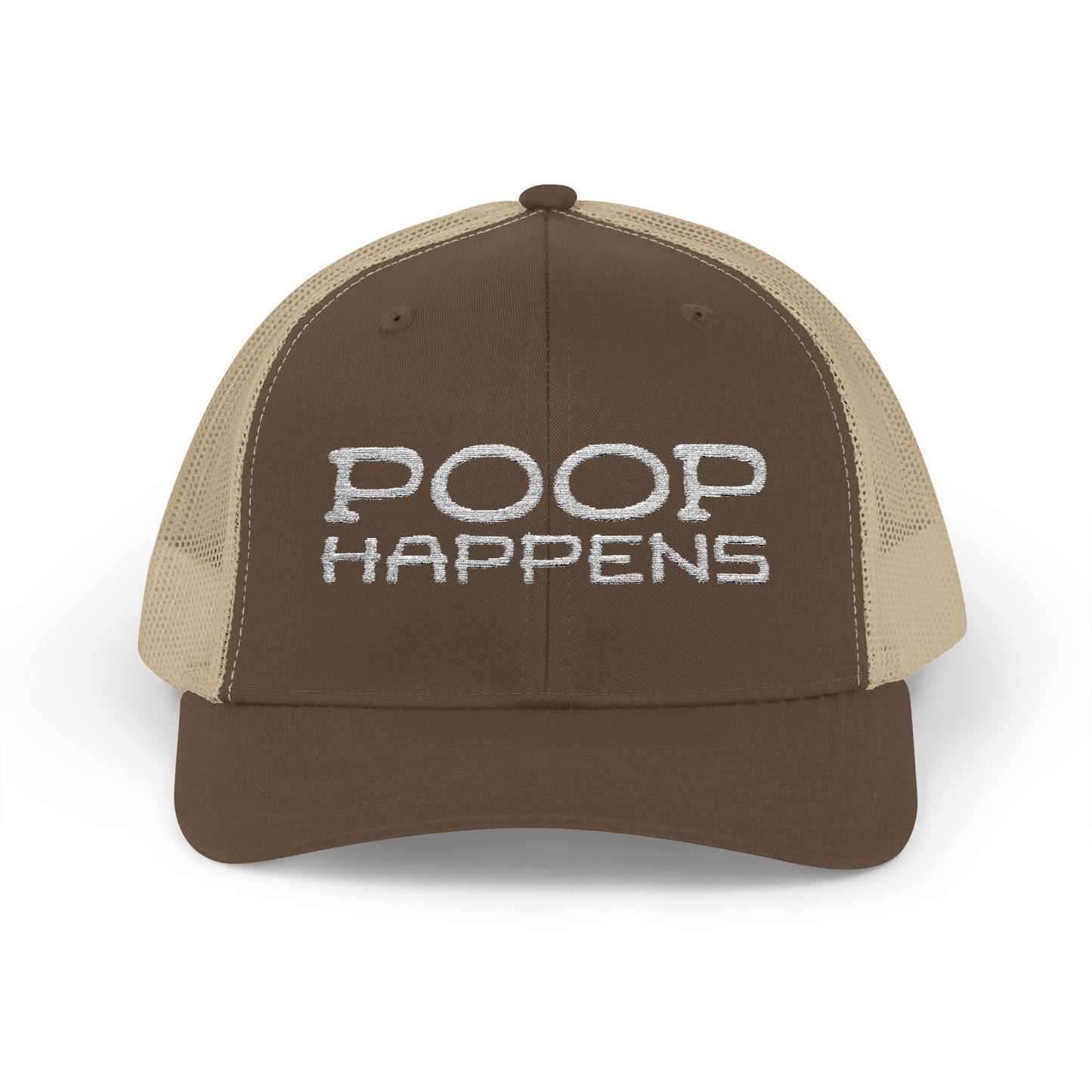 Poop Happens - Trucker Hat (colors)