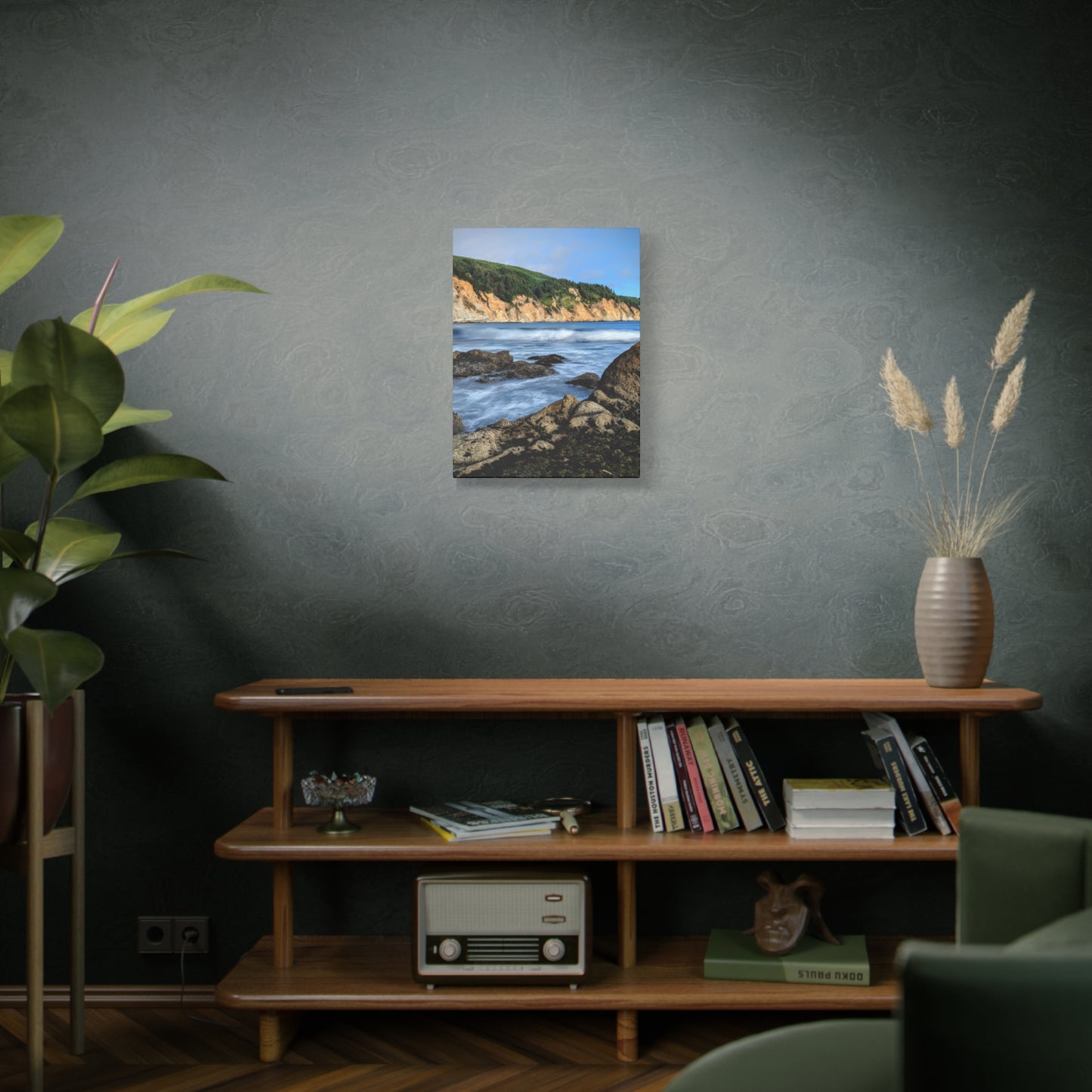 Going With the Flow - Vertical Canvas Print