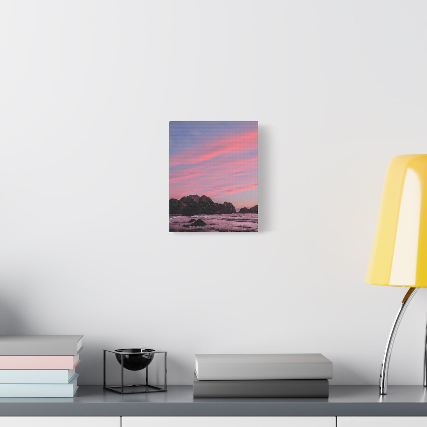 Epic Gold Beach Sunset - Vertical Canvas Print