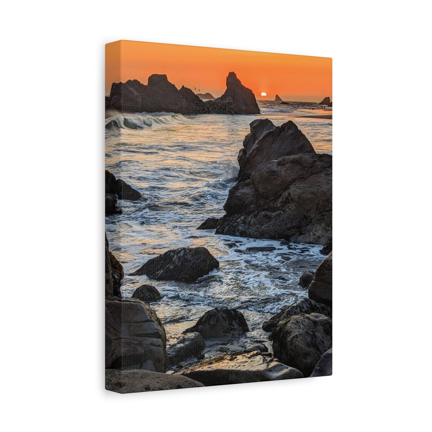 Line of Sight - Vertical Canvas Print