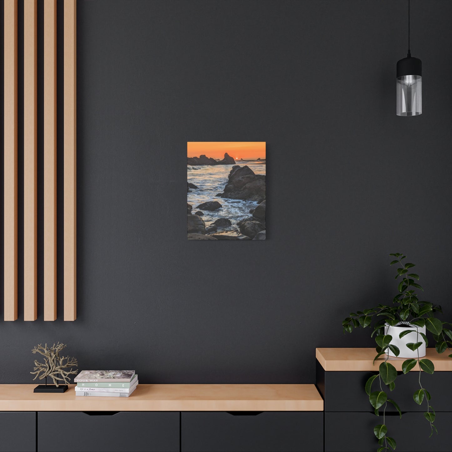 Line of Sight - Canvas Vertical Print
