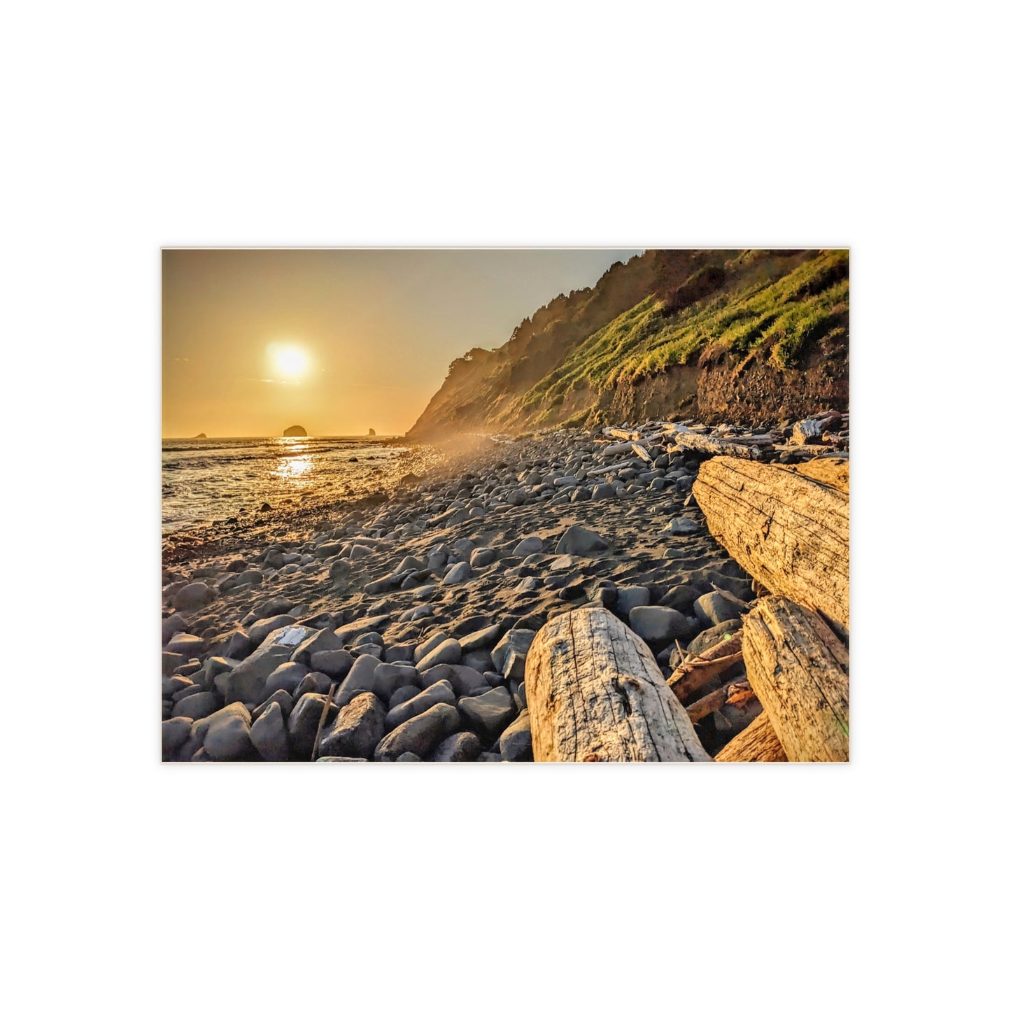 Golden Glow at Humbug - Ceramic Photo Tile