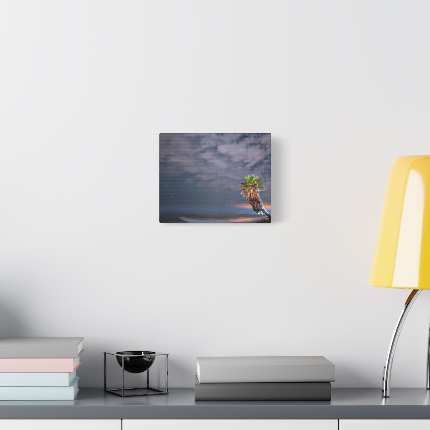 Midnight Palm - Canvas Print
