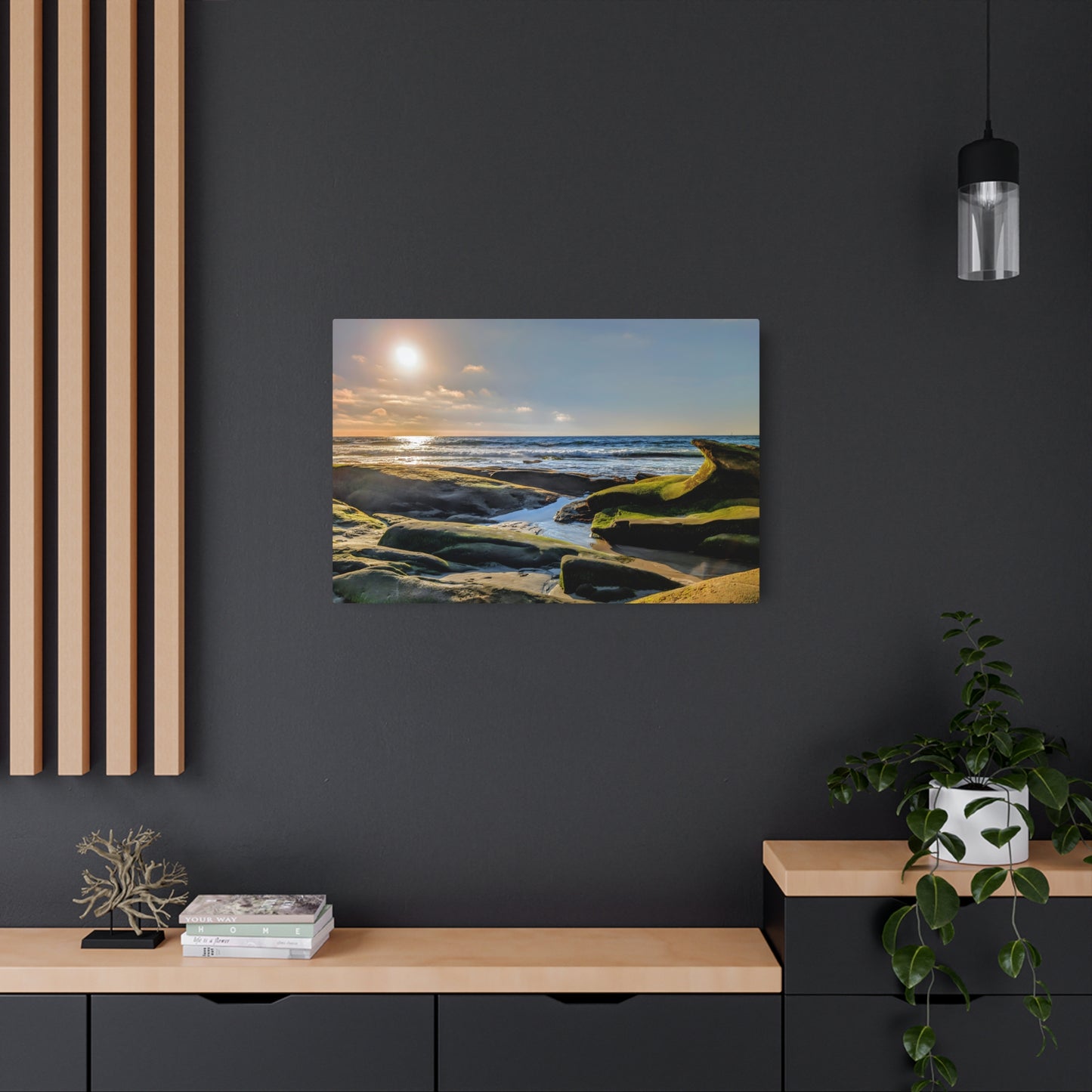 Wave Within Waves - Metal Coastal Print