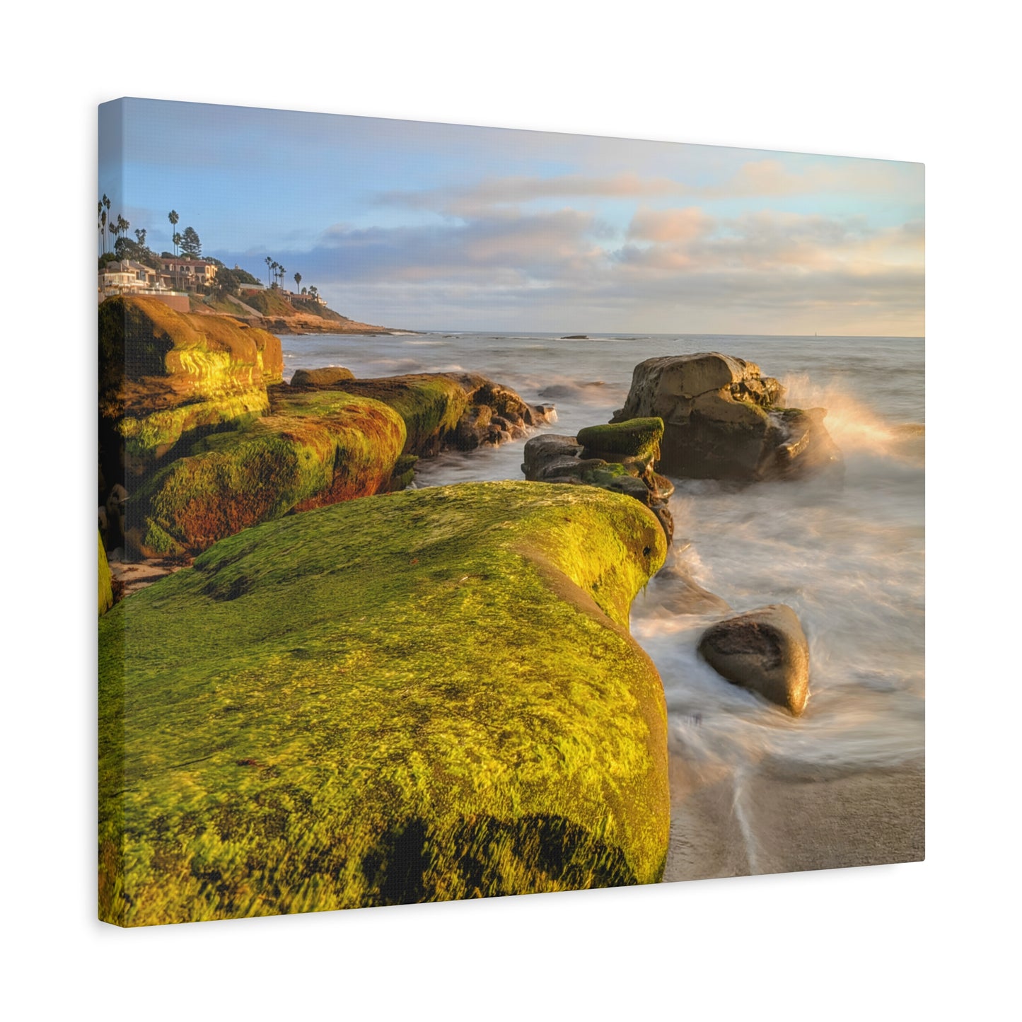 Wind And Sea With You And Me - Canvas Print