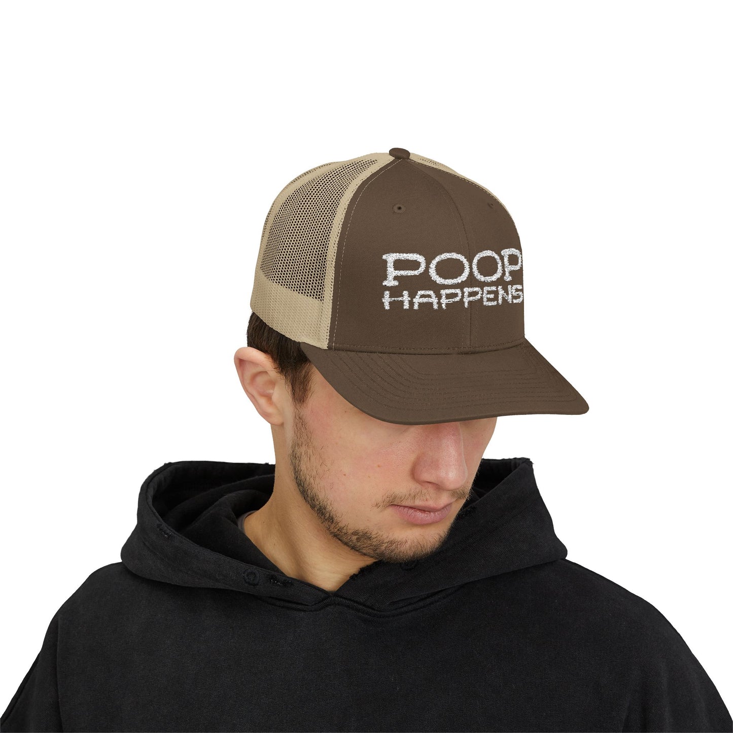 Poop Happens - Trucker Hat (colors)