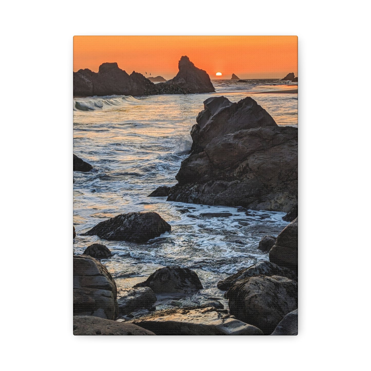 Line of Sight - Canvas Vertical Print