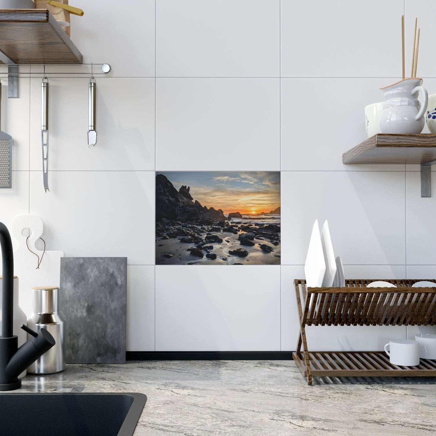 Jurrasic Rock - Ceramic Photo Tile