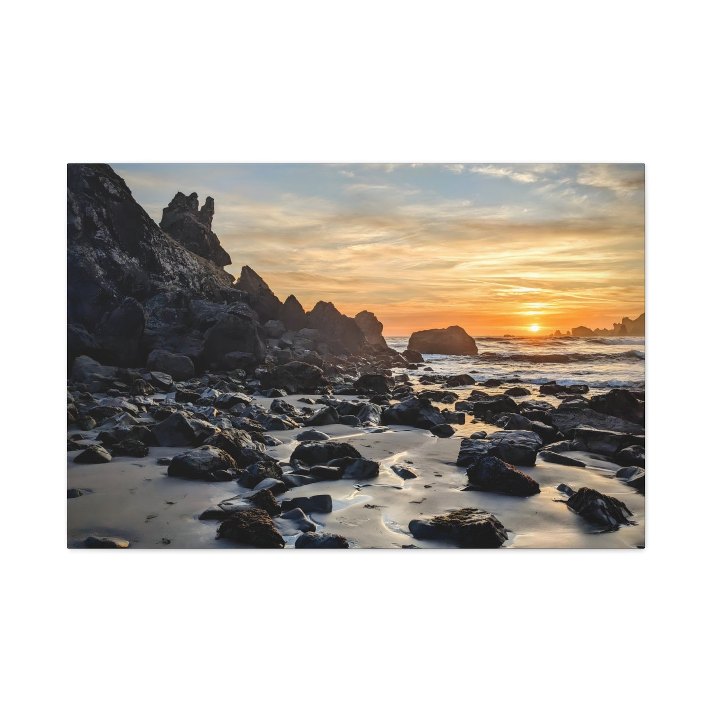 Jurrasic Rock - Canvas Print
