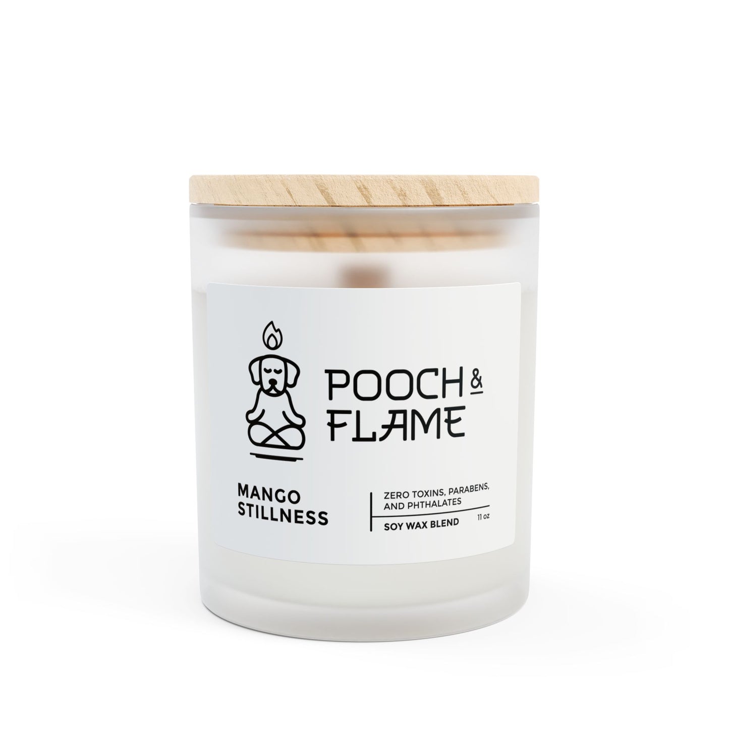 Pooch & Flame Soy Wax Candle - Mango Stillness