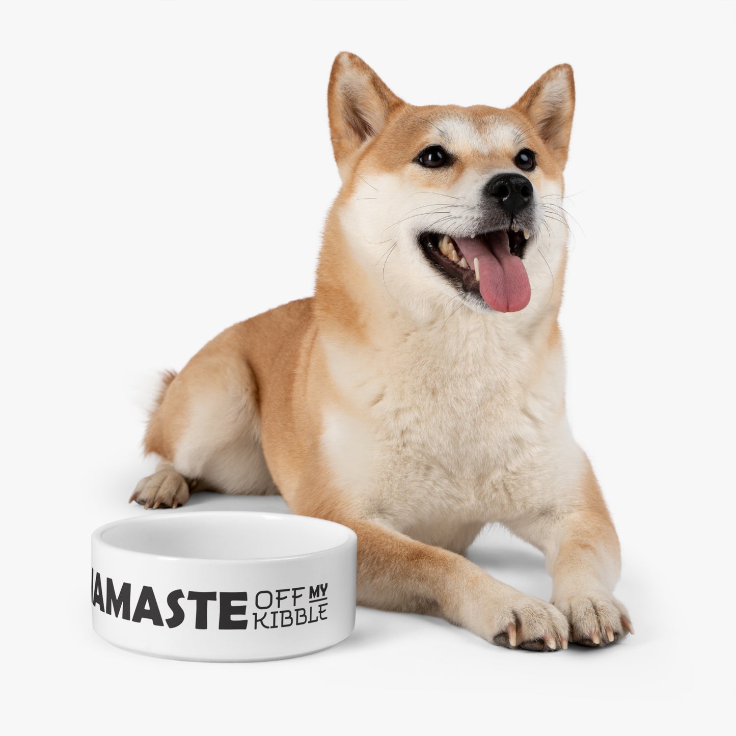 Namaste Off My Kibble - Pet Bowl