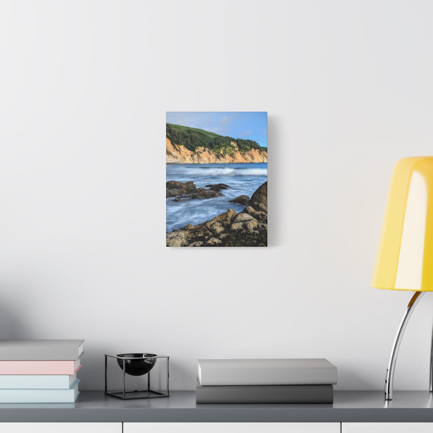 Going With the Flow - Vertical Canvas Print