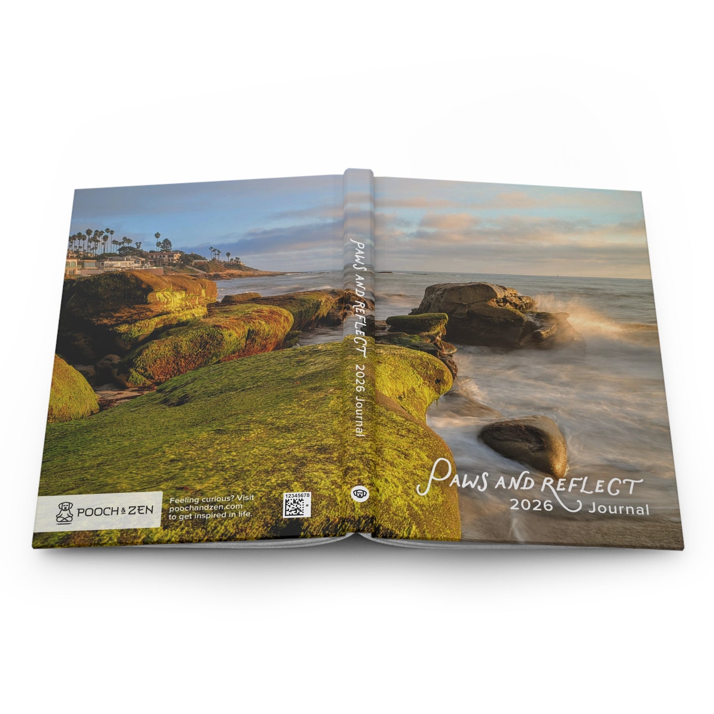 Tranquil Tides Hardcover Journal