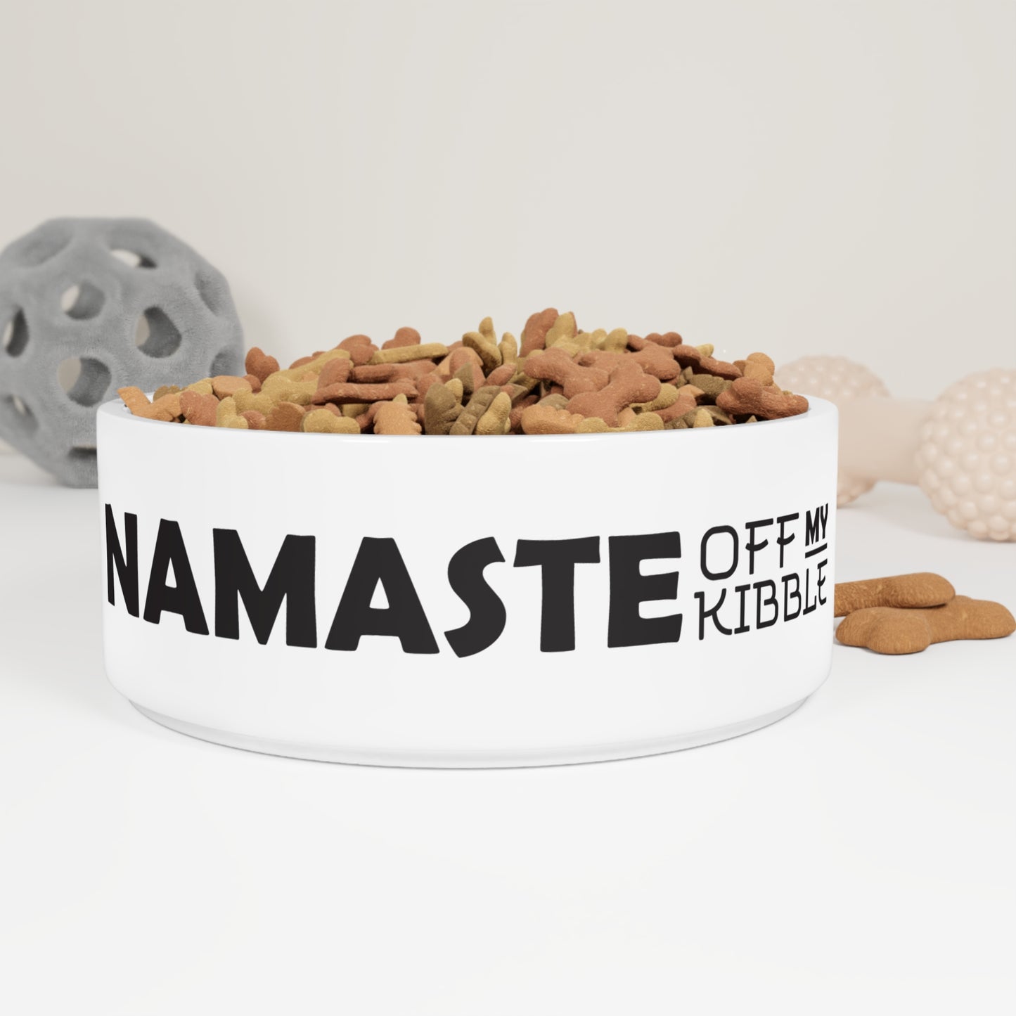 Namaste Off My Kibble - Pet Bowl