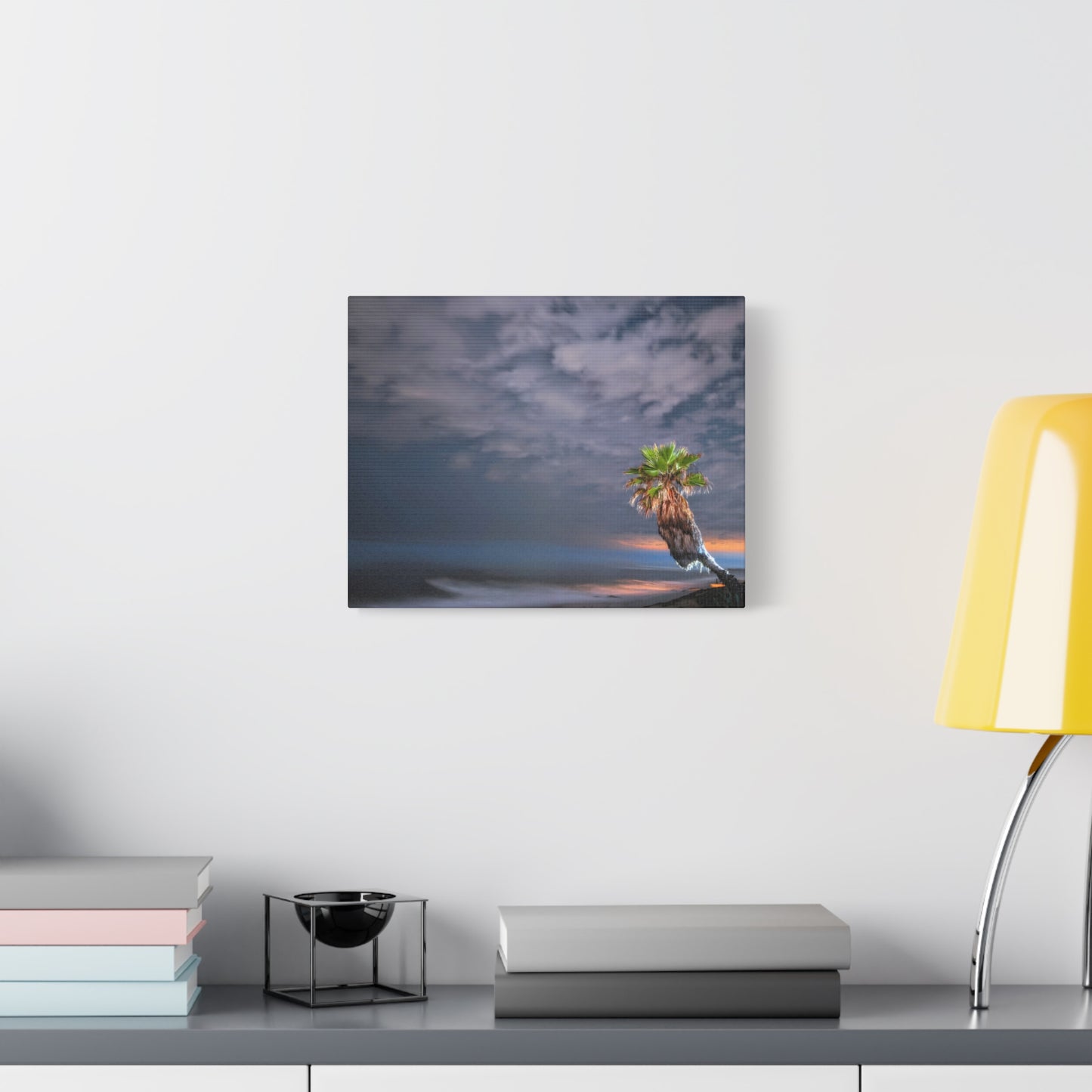 Midnight Palm - Canvas Print