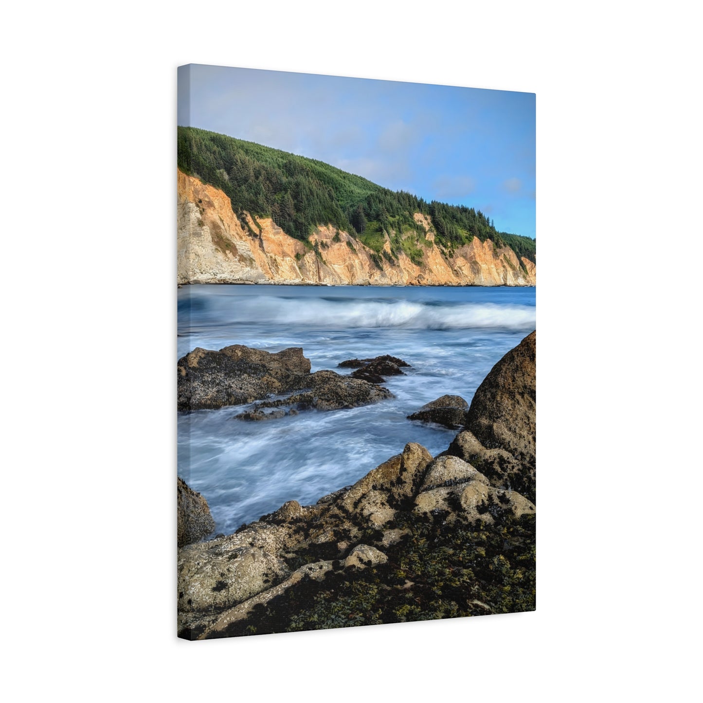 Going With the Flow - Vertical Canvas Print
