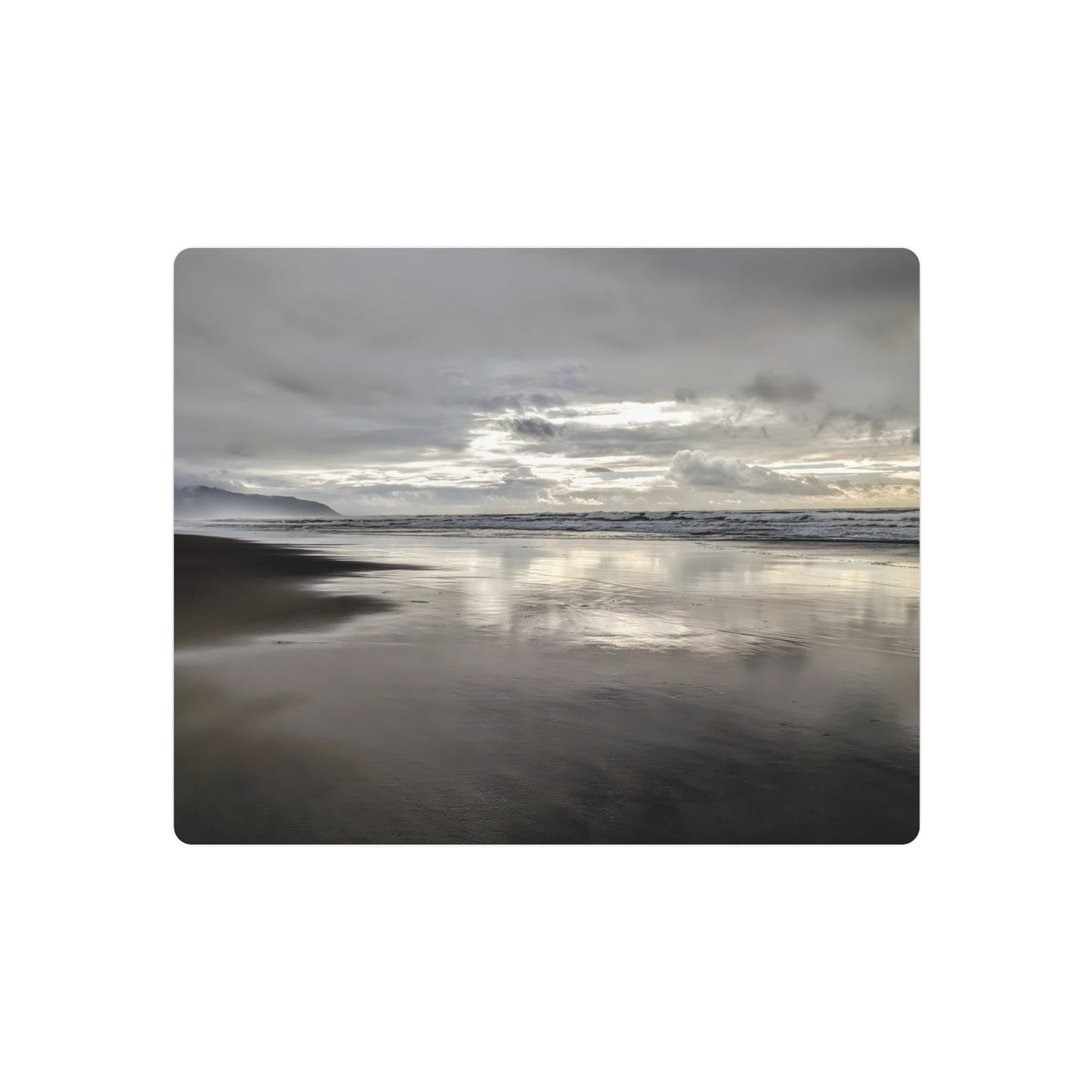 Sand Meets the Sky - Metal Coastal Print