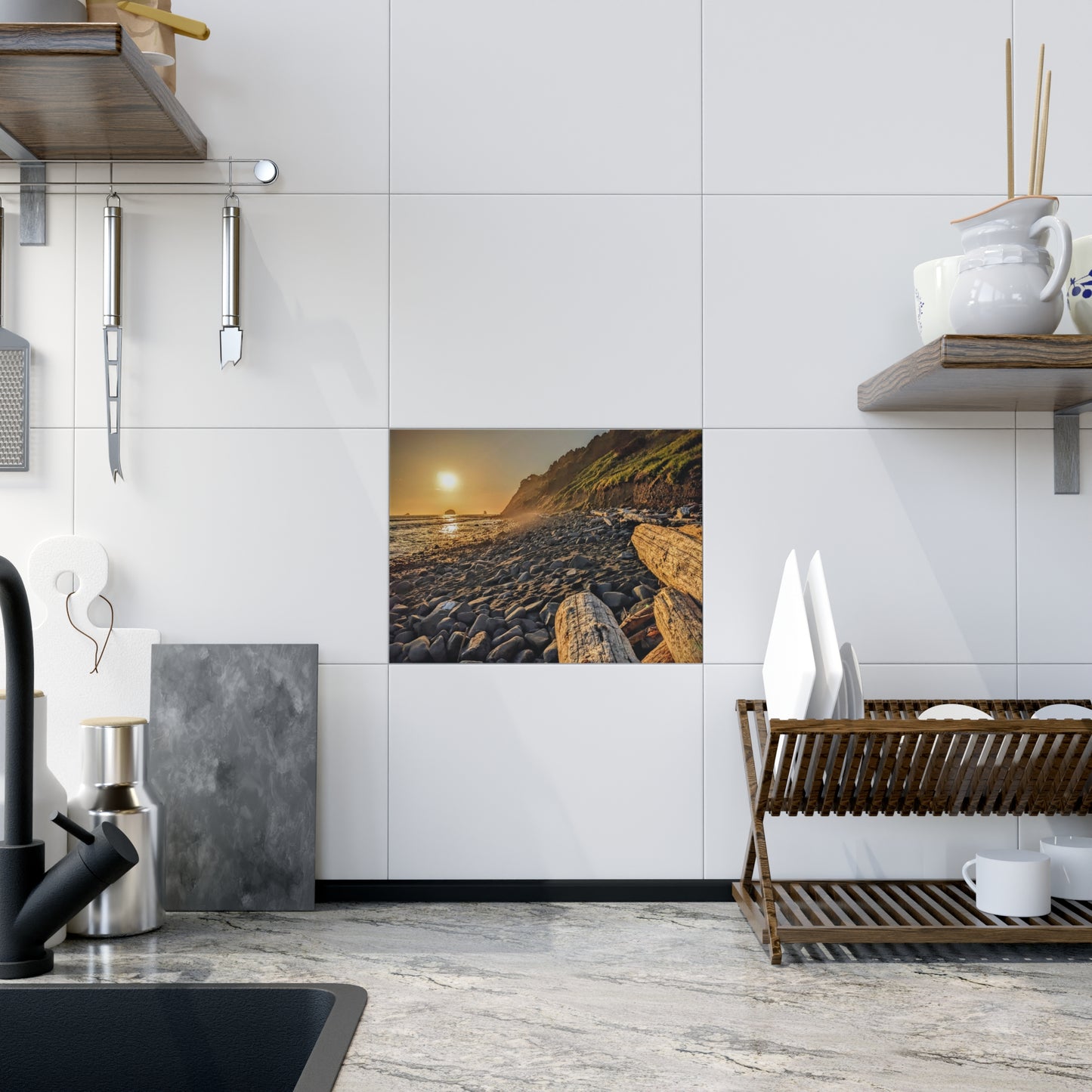 Golden Glow at Humbug - Ceramic Photo Tile