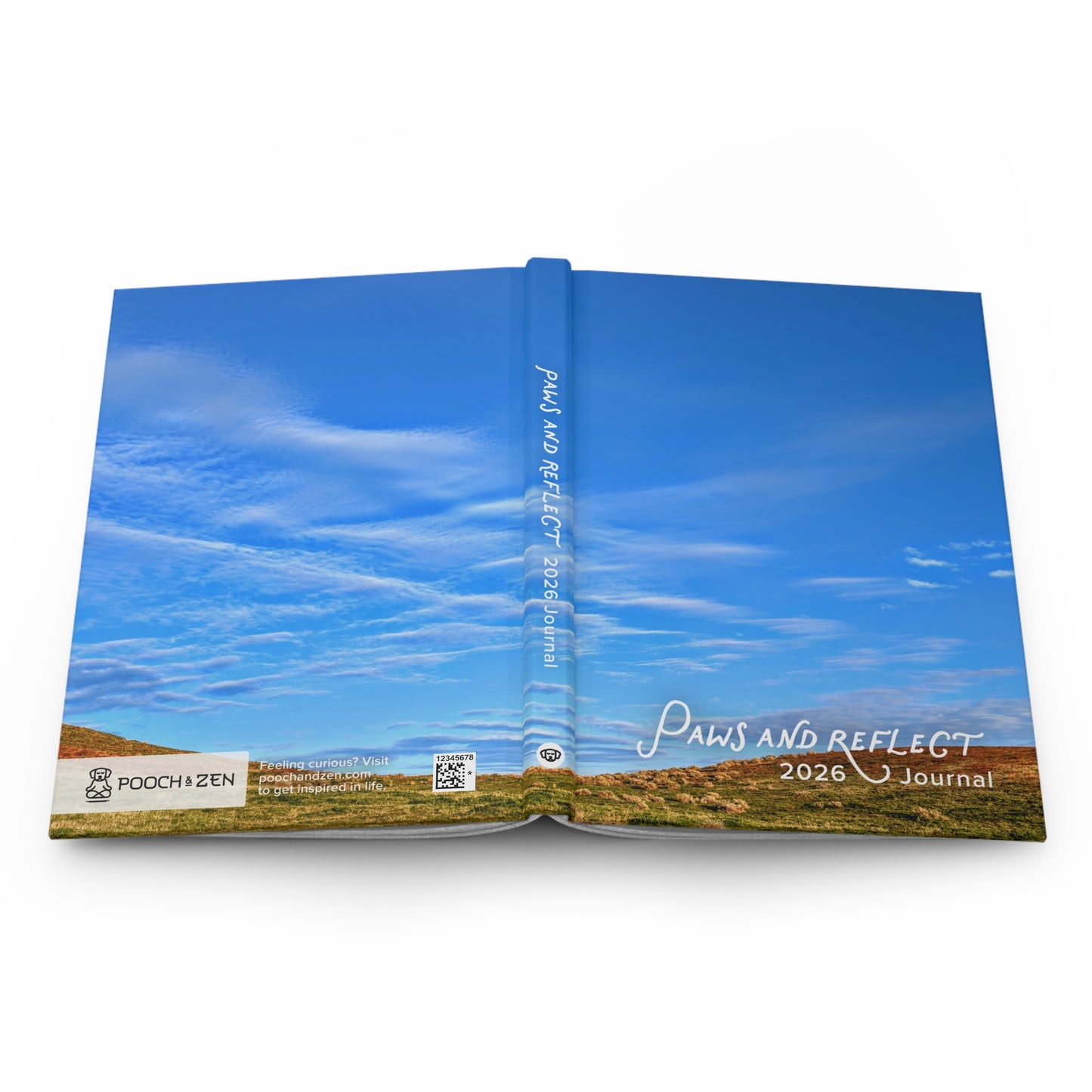 Hills of Solitude Hardcover Journal