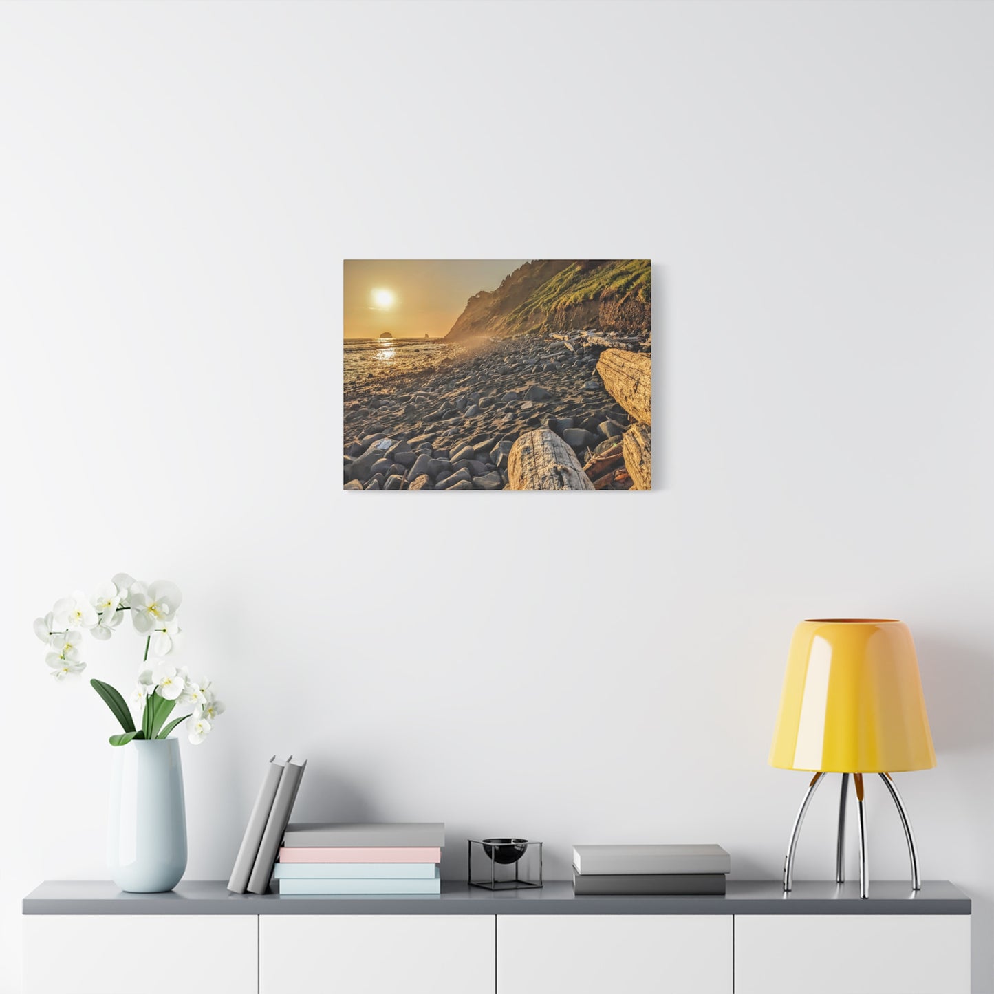 Golden Glow at Humbug - Canvas Print