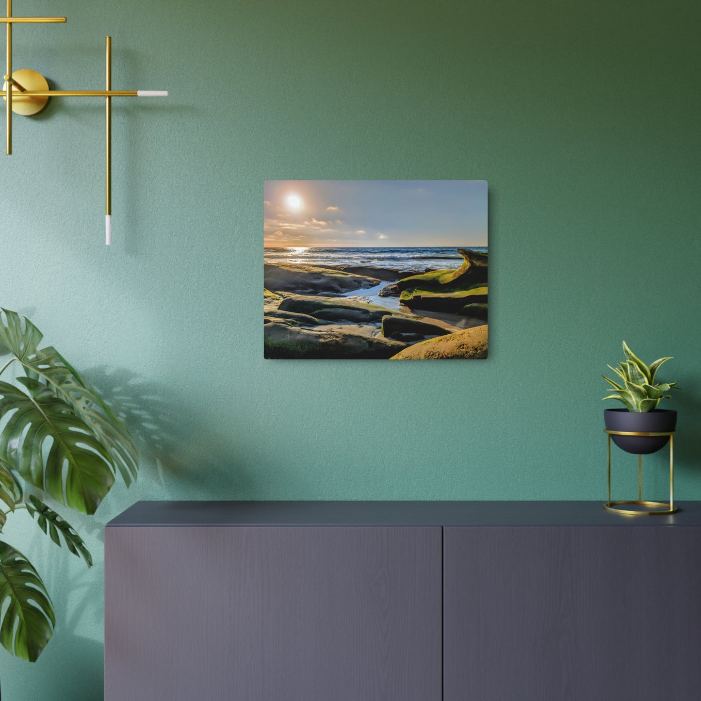 Wave Within Waves - Metal Coastal Print
