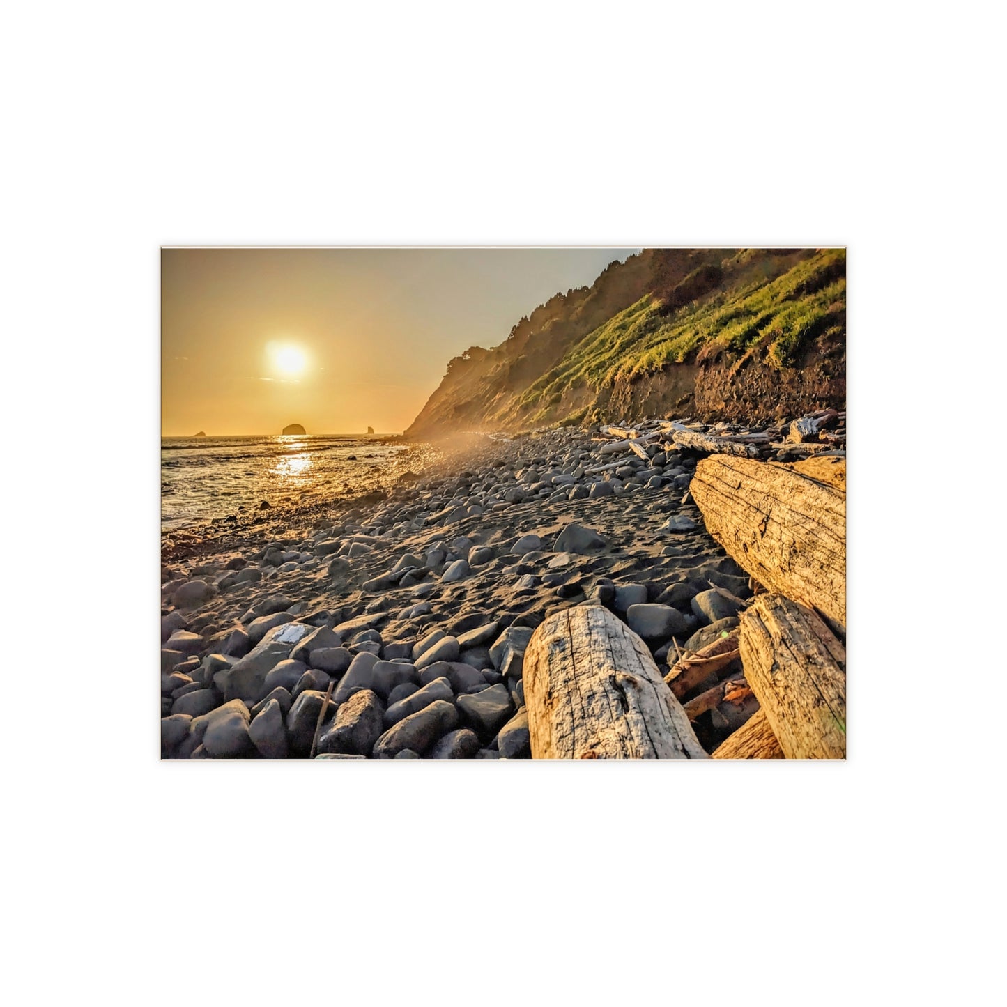 Golden Glow at Humbug - Ceramic Photo Tile