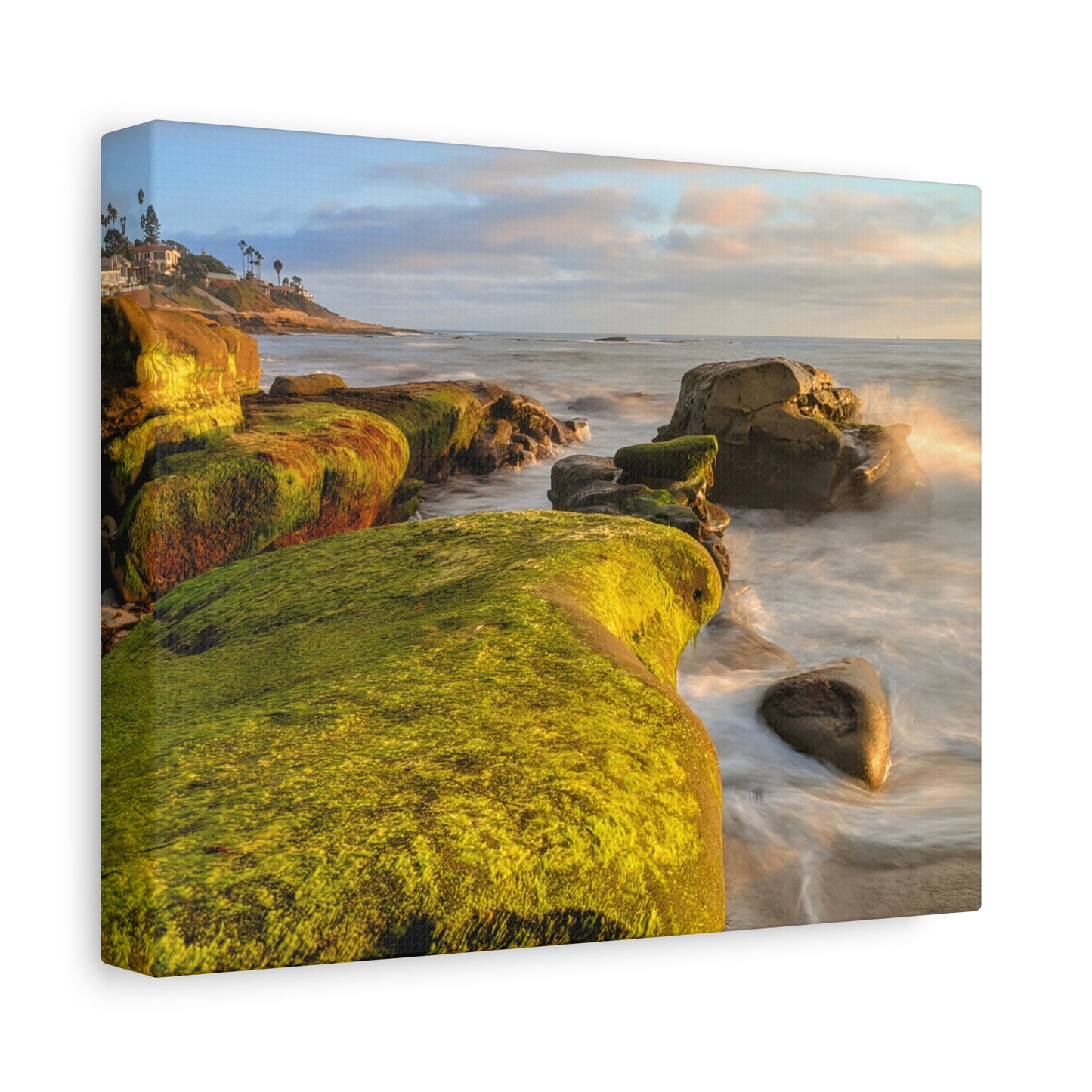 Wind And Sea With You And Me - Canvas Print