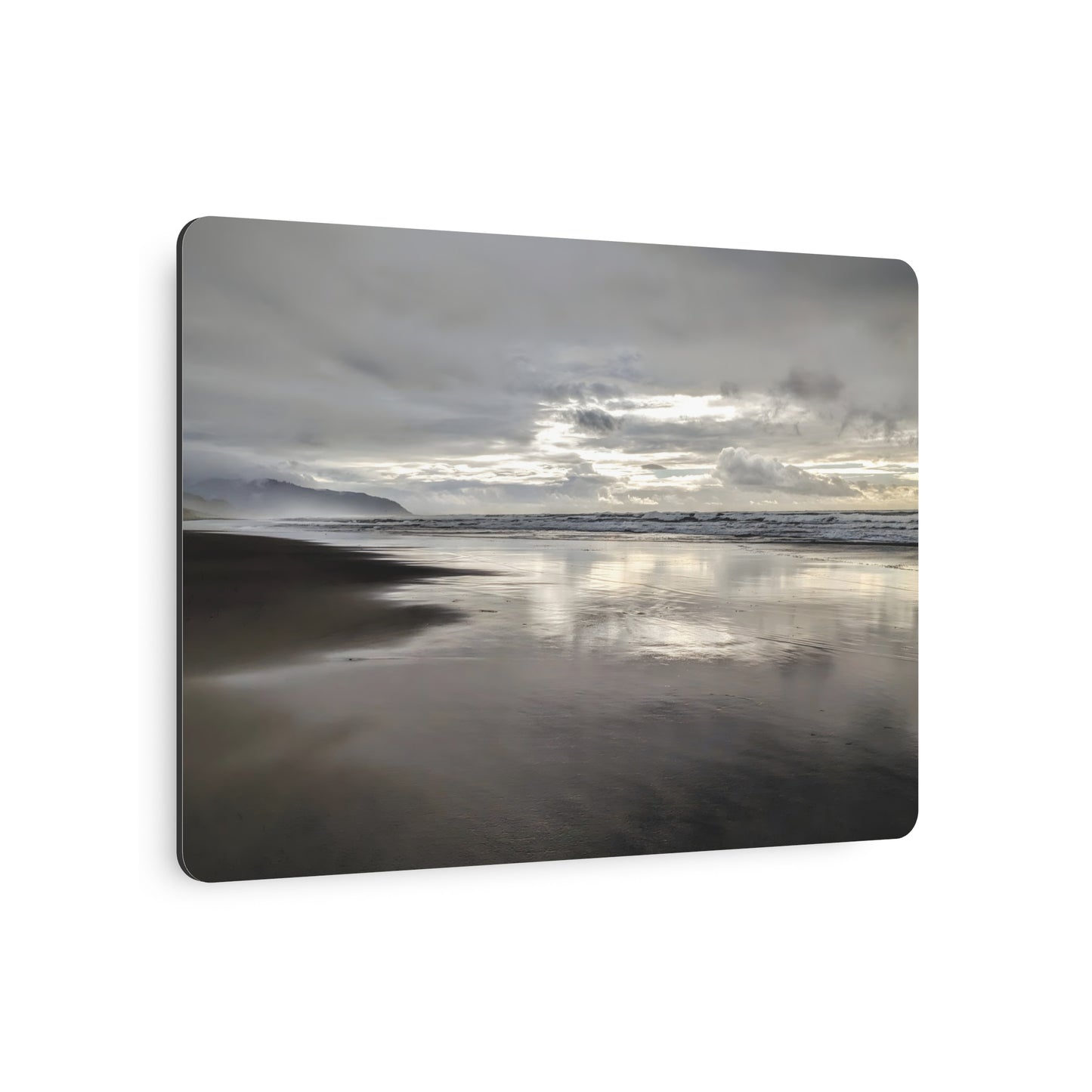 Sand Meets the Sky - Metal Coastal Print