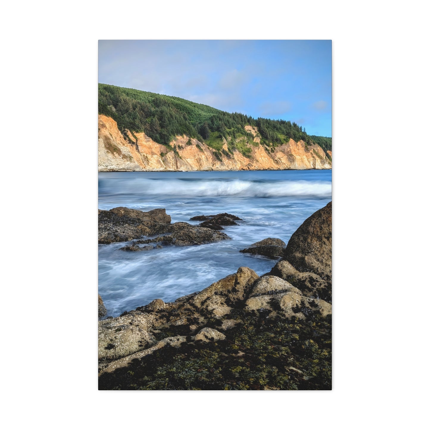 Going With the Flow - Vertical Canvas Print