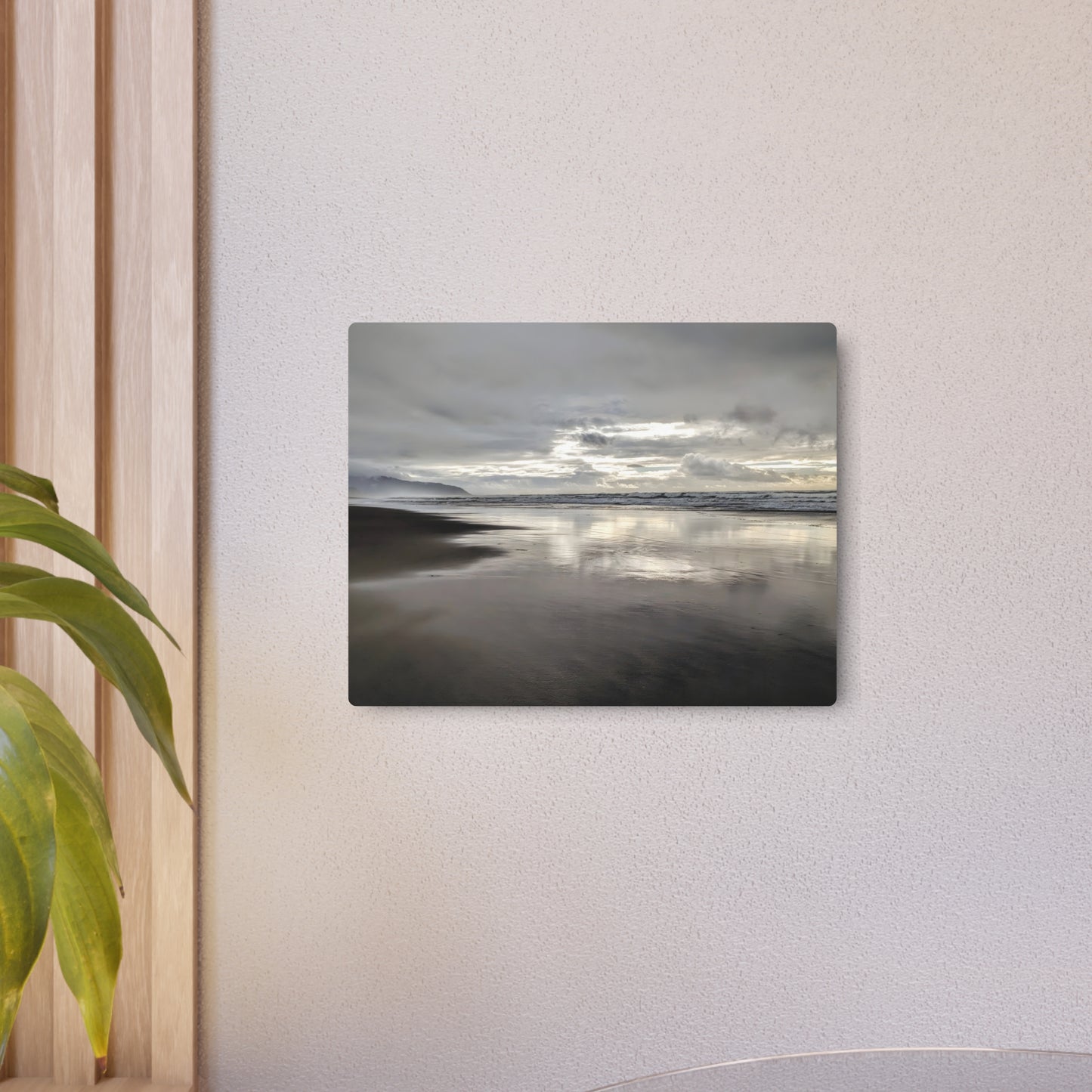 Sand Meets the Sky - Metal Coastal Print