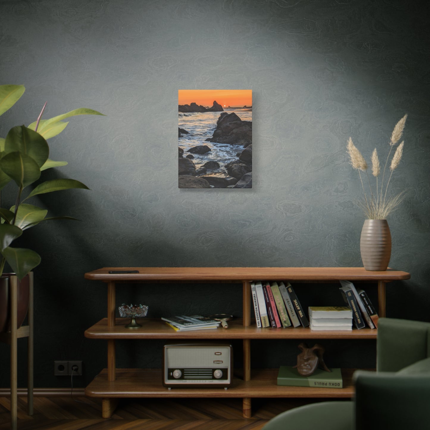 Line of Sight - Vertical Canvas Print