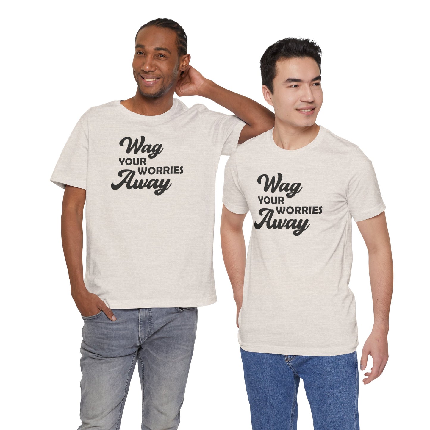 Wag Your Worries Away - Unisex Premium Jersey T-shirt