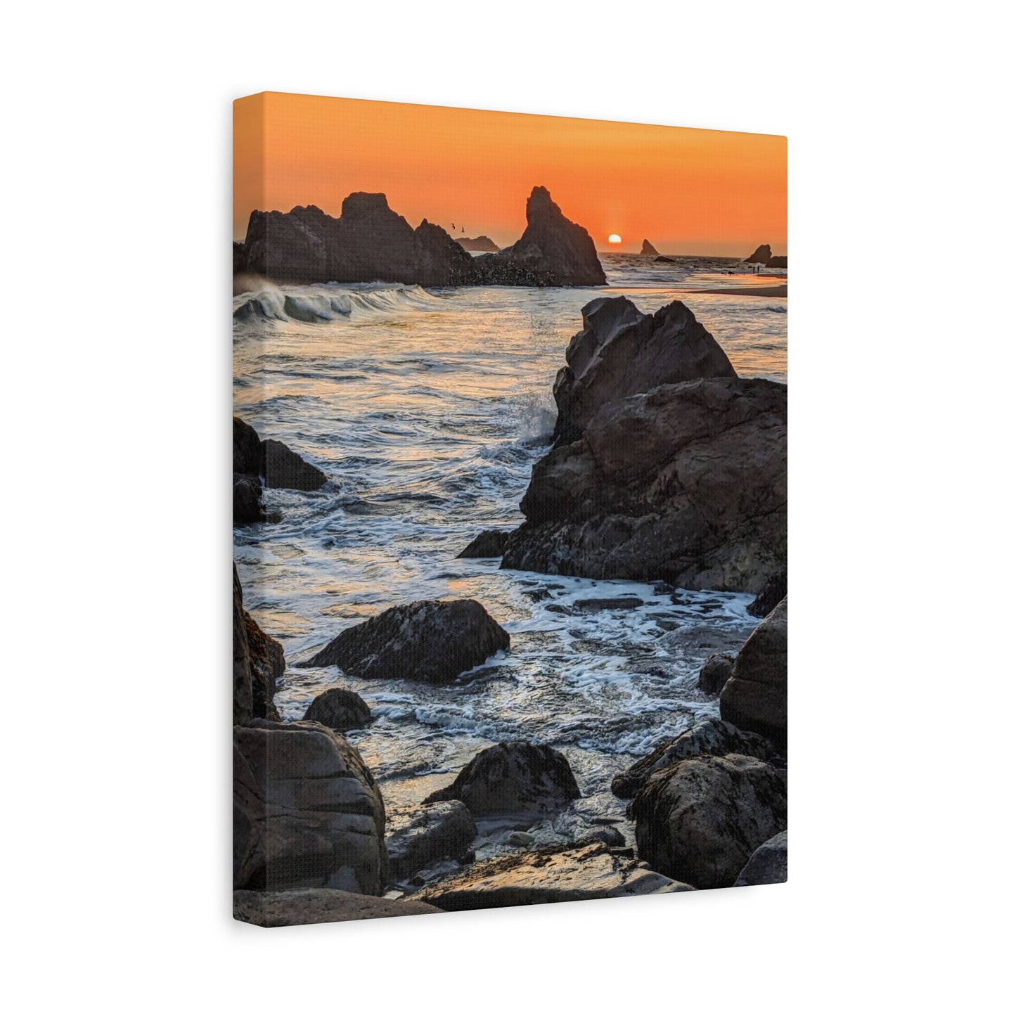 Line of Sight - Vertical Canvas Print