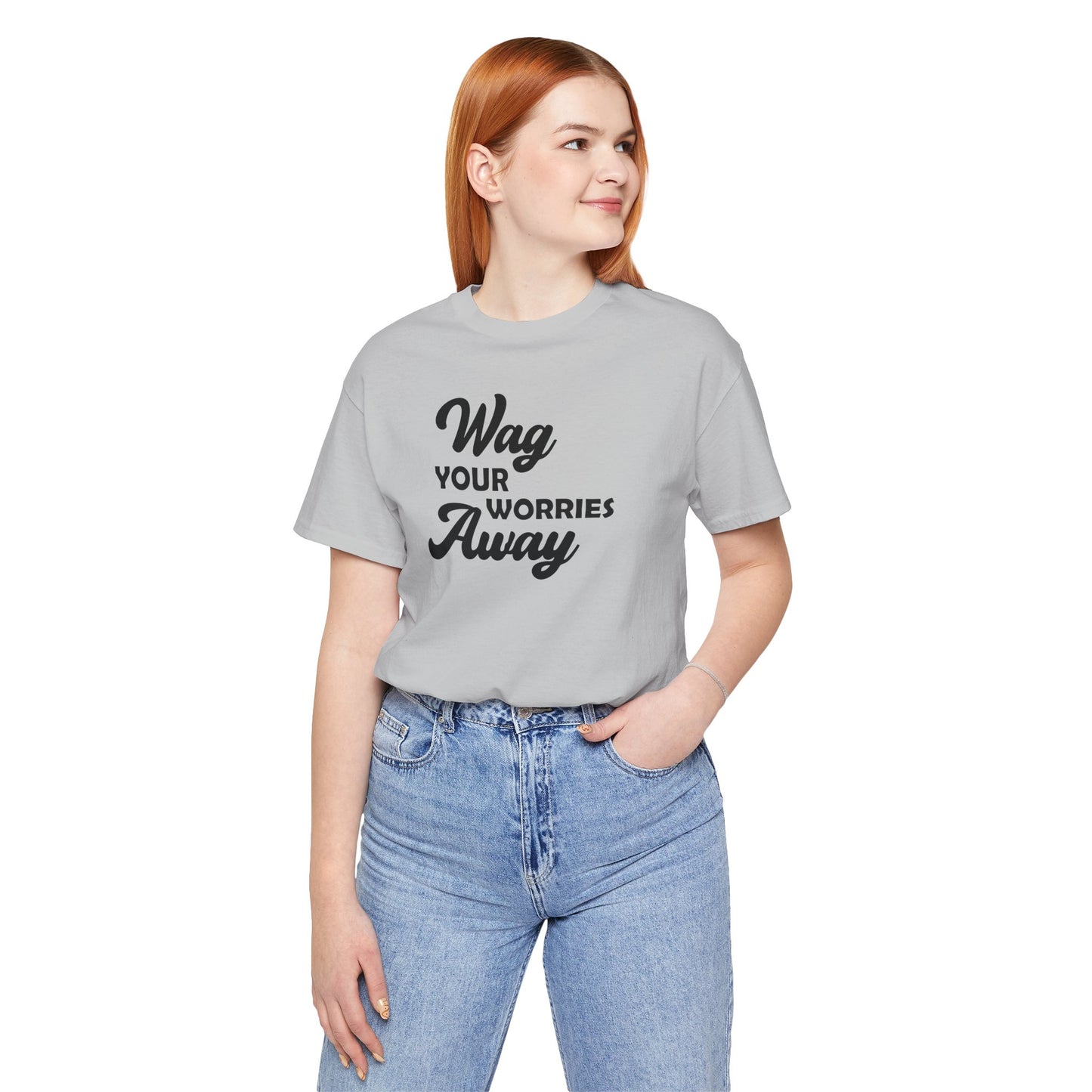 Wag Your Worries Away - Unisex Premium Jersey T-shirt