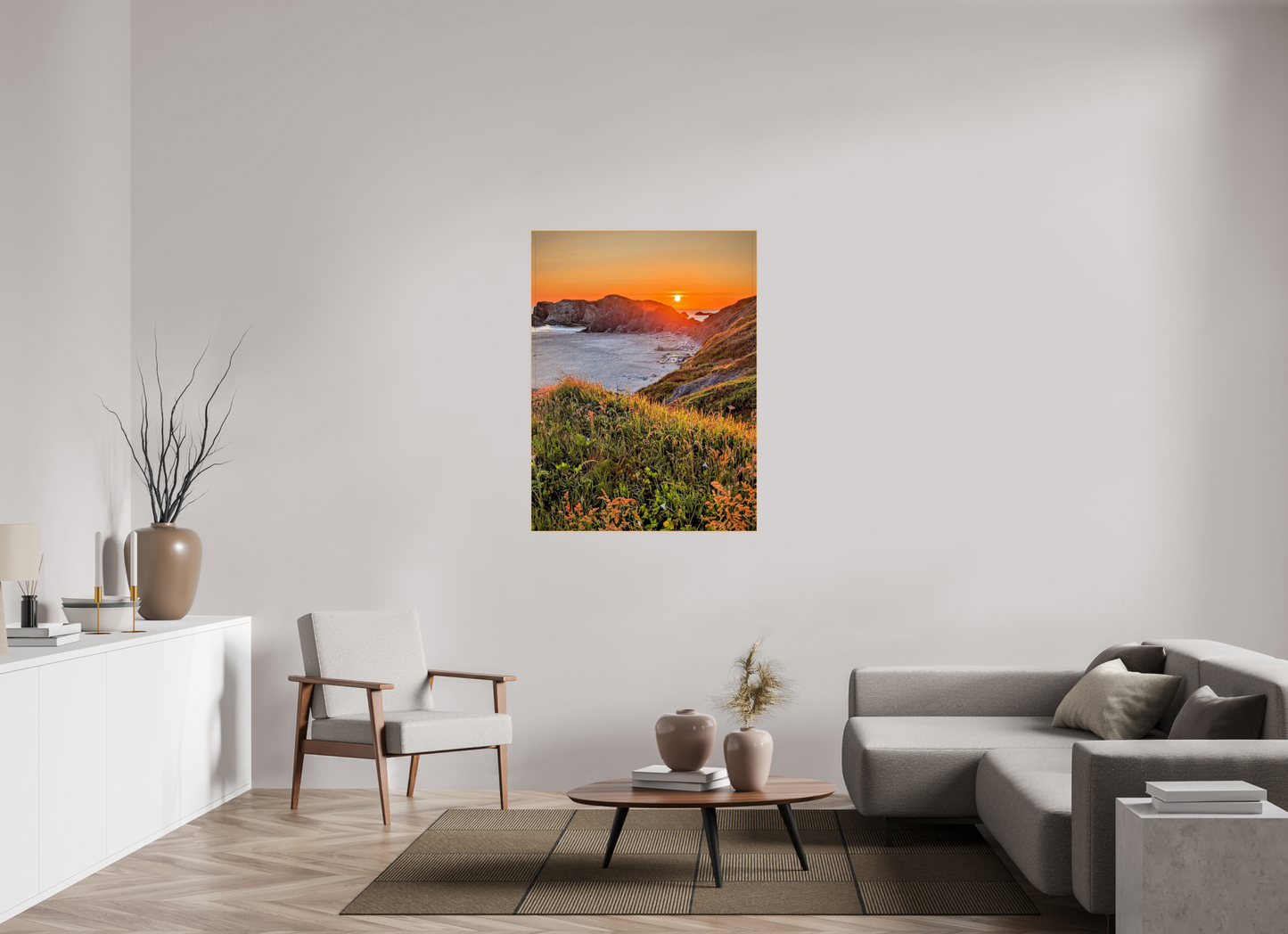 36 x 48″, Wood Artbox Magical Sunset Artbox Print